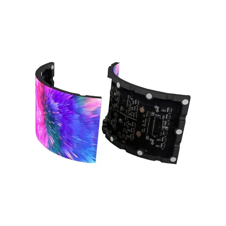 Moslashuvchan LED panelli video ekran