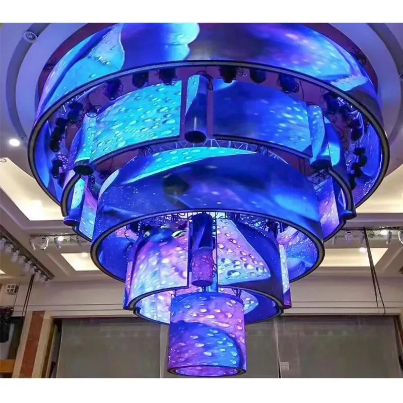 Moslashuvchan LED video devor ekrani